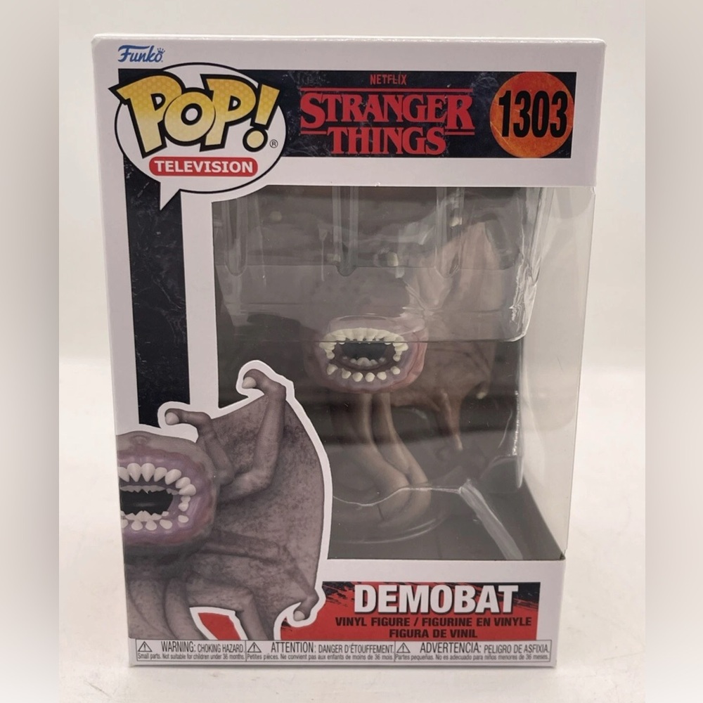 Stranger Things Funko Pop Demobat #1303 Netflix Vinyl Figure Bobblehead